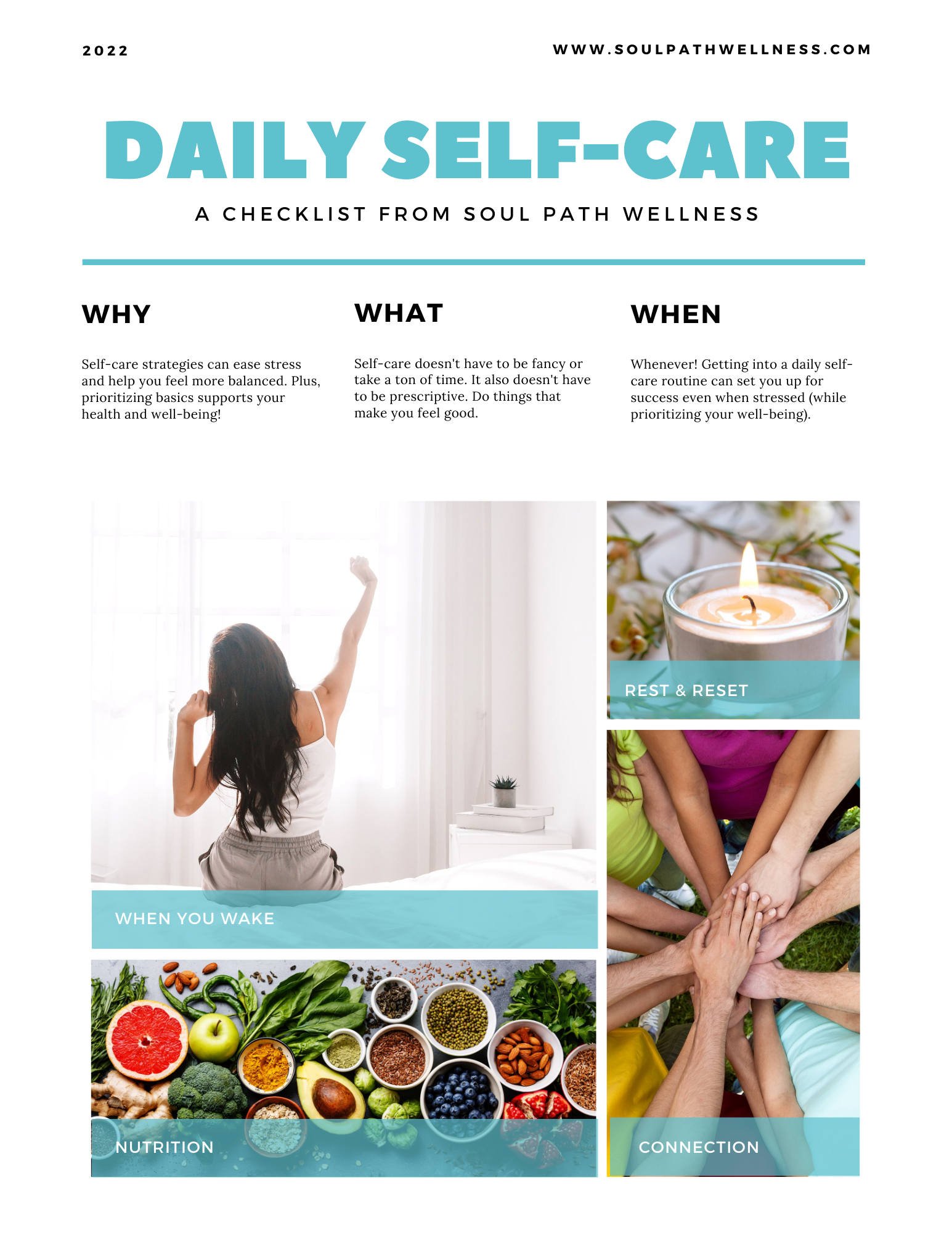 self-care checklist