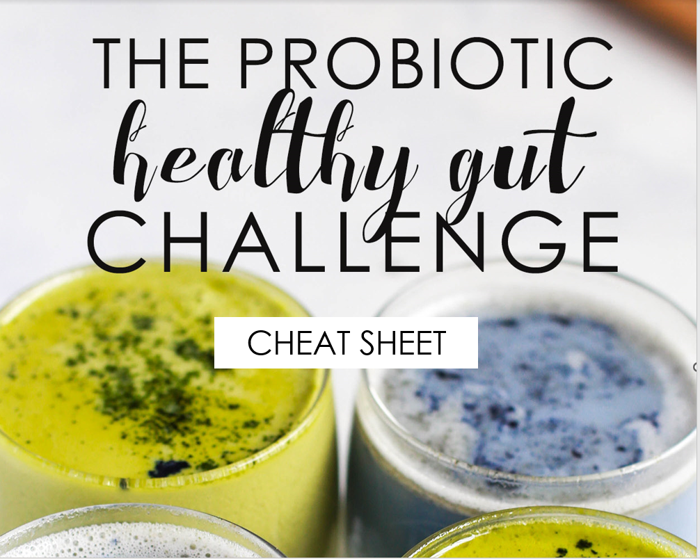 Probiotic Cheat Sheet - Soul Path Wellness